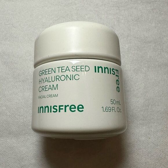 innisfree Green Tea Seed Hyaluronic Acid Hydrating Cream 50ml 1.69oz - Picture 2 of 5